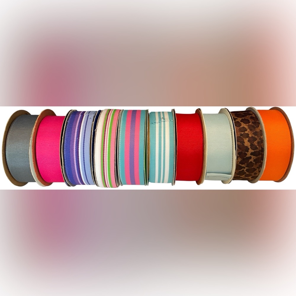 LOT OF GROSGRAIN RIBBON